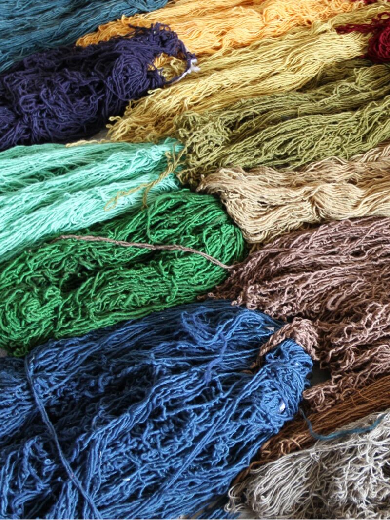 India — looms and threads